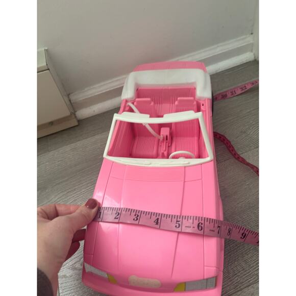 Vintage Barbie Pink Mustang Convertible 1993 Mattel Barbie Car Retro Collectible - Picture 11 of 11